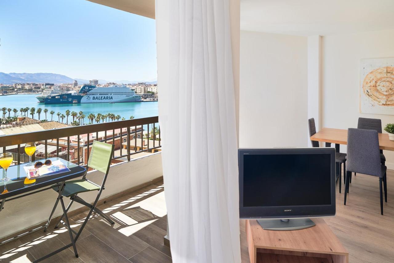 Impresionante Apartamento En Playa De La Malagueta マラガ エクステリア 写真